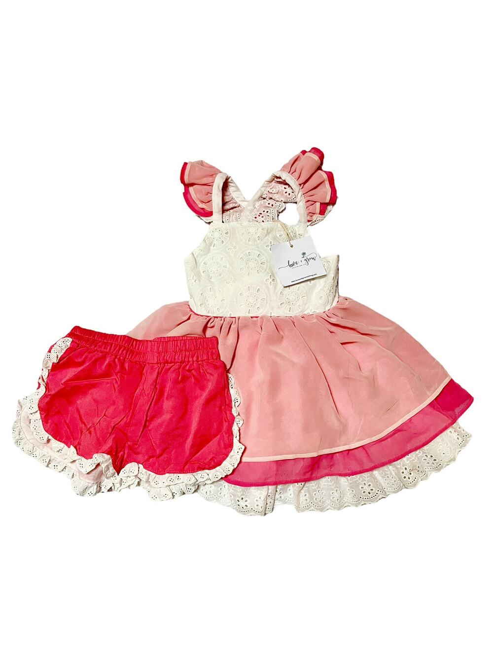 NWT Love & Grow Sea Princess Tunic Set Size 4T